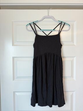 Old Navy Black Strappy Sundress